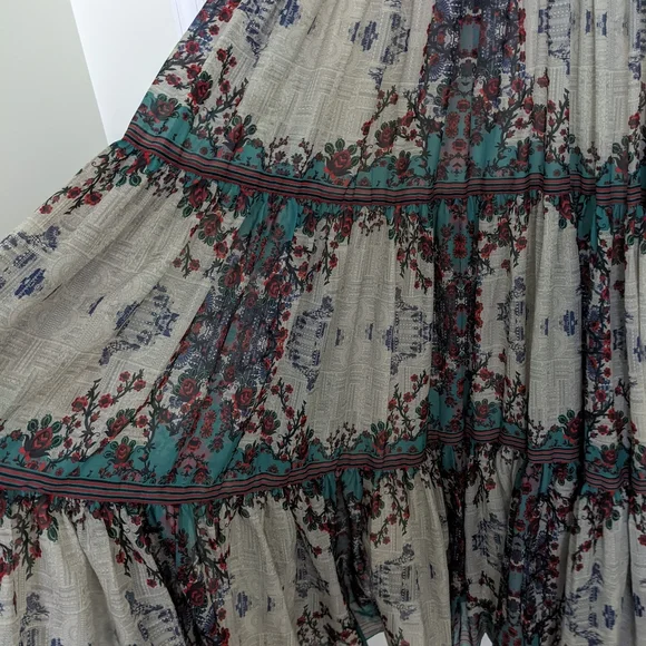 Bhanuni by Jyoti from Anthropologie floral maxi dress - Picture 5 of 6